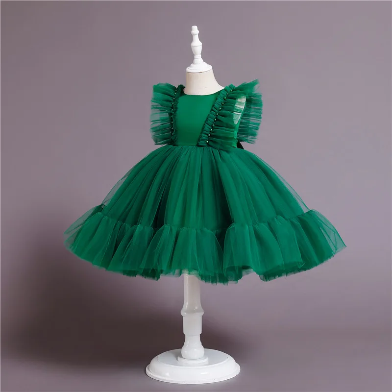 

Детское вечернее платье Princ Dr, одежда, пышная юбка, костюм для выступлений, наряд на Хэллоуин, свадебное платье для девочек