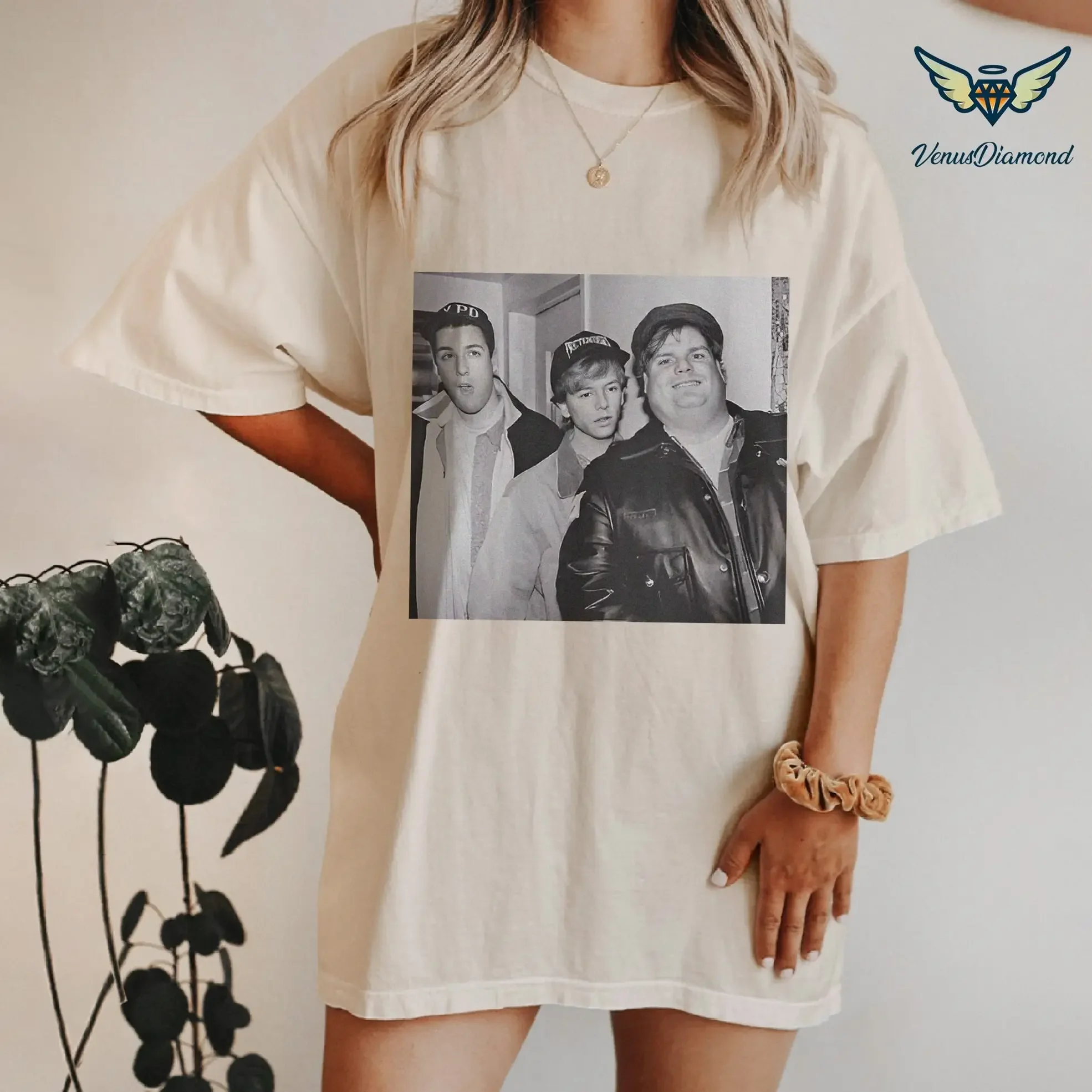Ретро футболка Adam Sandler SweaT Happy Gilmore Fan