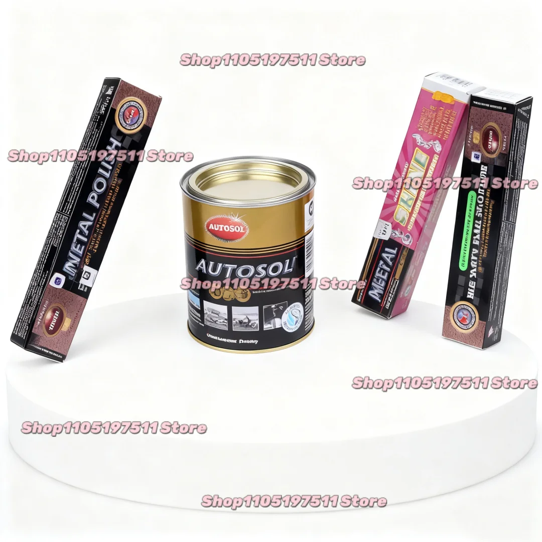 1pcs German AUTOSOL Metal Polishing Paste Stainless Steel Rust Removal Grinding Copper Metal Scratch Repair