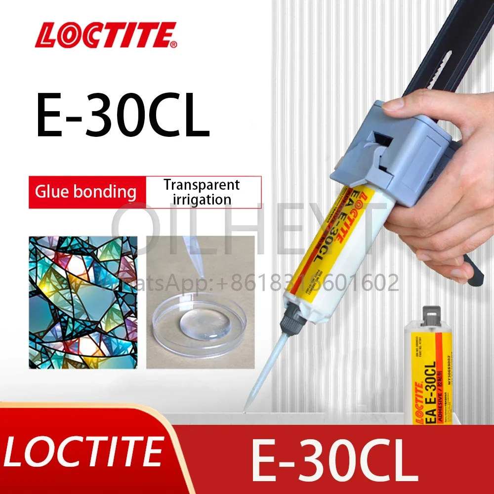 Loctite E-30CL Epoxy Resin AB Curing Agent Optically Transparent Infusion Moisture-proof Weather-resistant