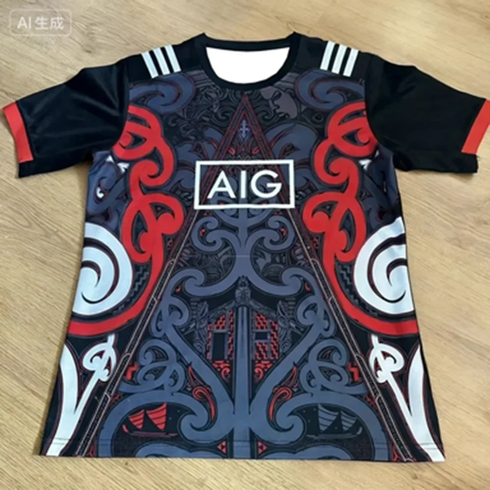 JUGEND-OUTDOOR-SPORT-T-Shirt mit KURZÄRMELN, modisches Design, Sport-T-Shirt für Erwachsene und Kinder, FUSSBALL-TRAINING, schnell trocknende Trikots