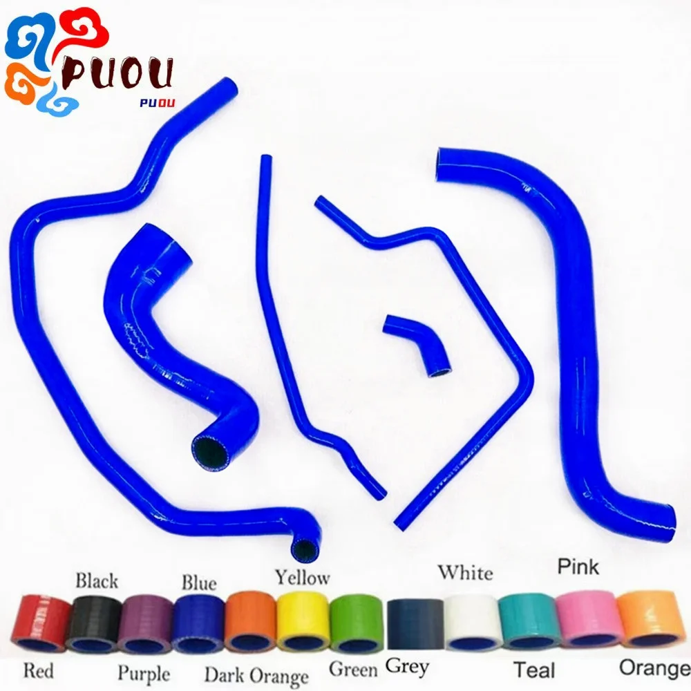 

Fit Porsche 924 S 924S 1987 1988 Silicone Pipe Radiator Coolant Water Hoses Kit