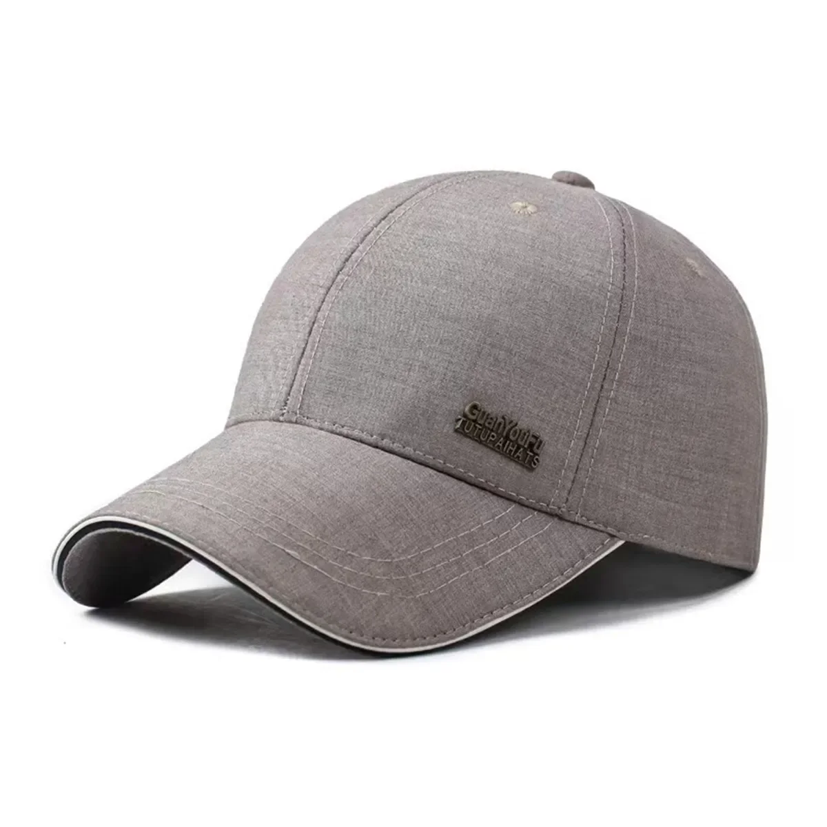 Unisex GuanYouFu Letter Label Baseball Caps Spring Autumn Outdoor Adjustable Casual Hats Sunscreen Hat