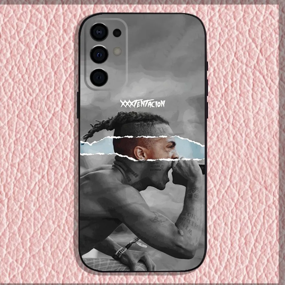 Rapper X-XXXTentacionS Phone Case For Samsung S24,S21,S22,S23,S30,Ultra,S20,Plus,Fe,Lite,Note,10,9,5G Black Soft Shell