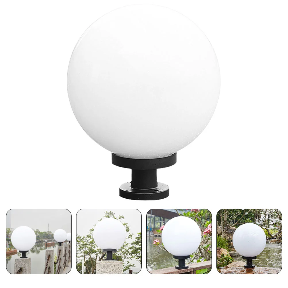 Luces de valla, accesorios de poste de lámpara para exteriores, lámparas exteriores, postes de poste de Patio, bombillas de iluminación