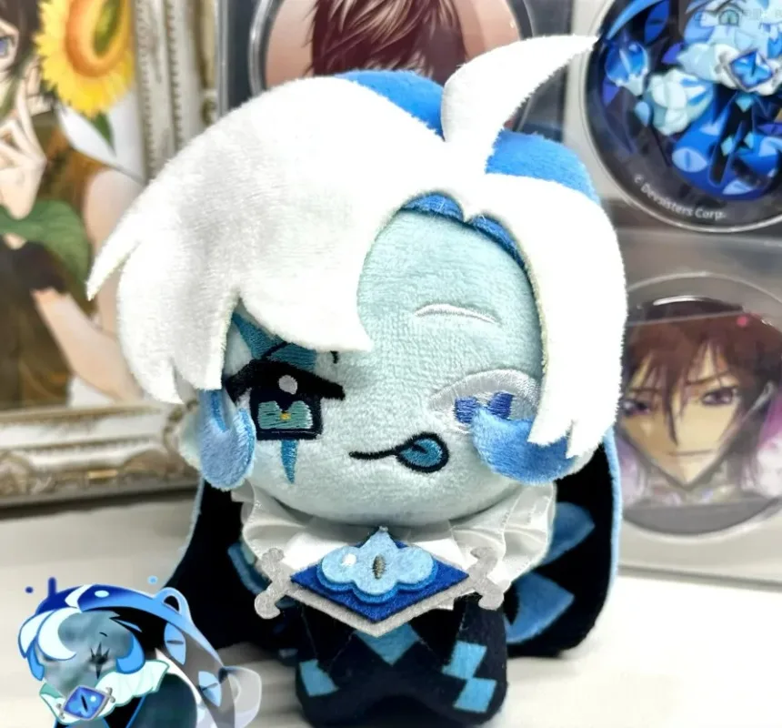 

Cookie Kingdom Shadow Milk Cookie Kawaii 10cm Game Cosplay Cotton Doll NuNu Body Anime Mini Soft Plushies Toy Figures XMAS Gift