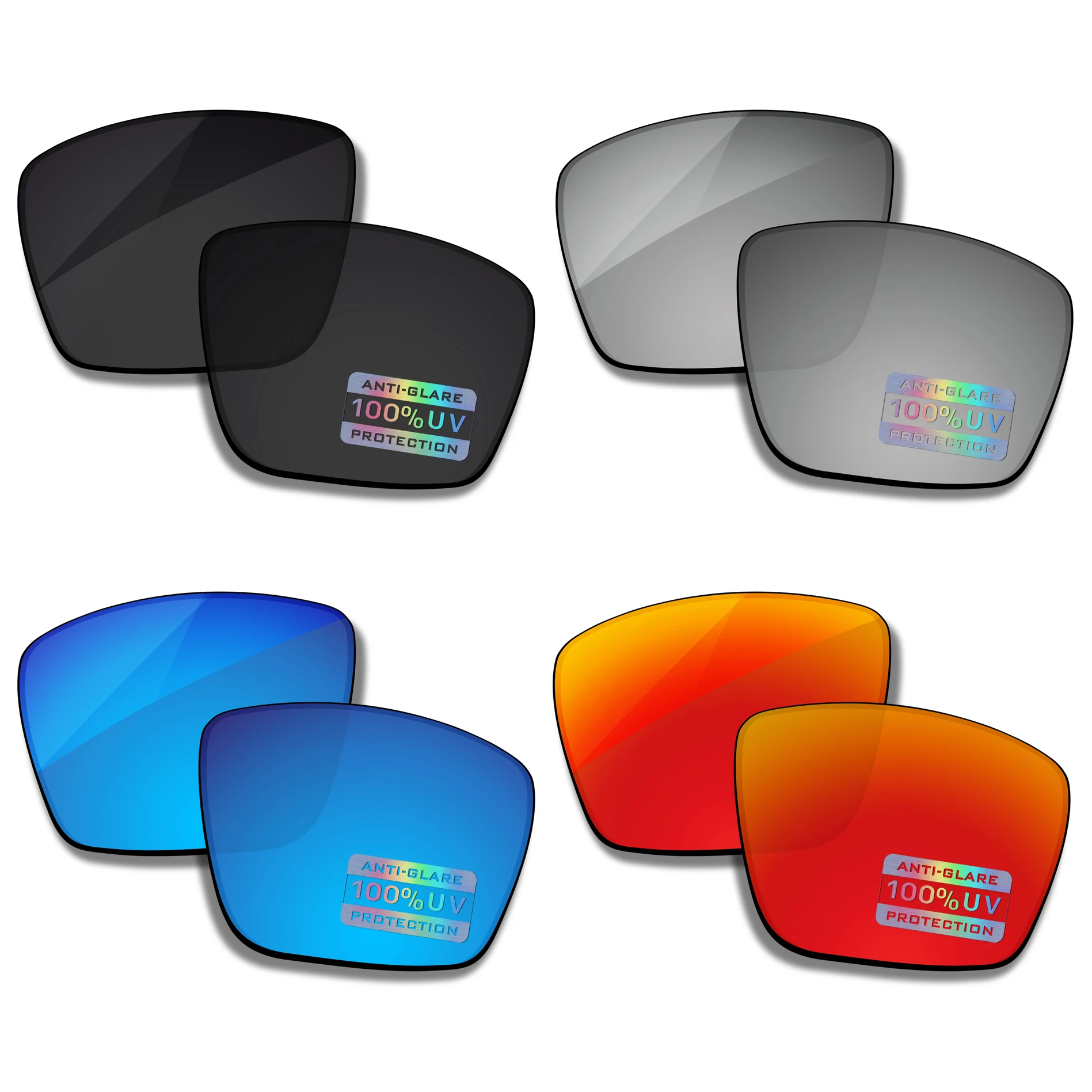 

MYCOURAG Replacement Lenses for Costa Del Mar Bloke 06S9045 61mm Sunglasses UV400 Protection Multi-Color Options