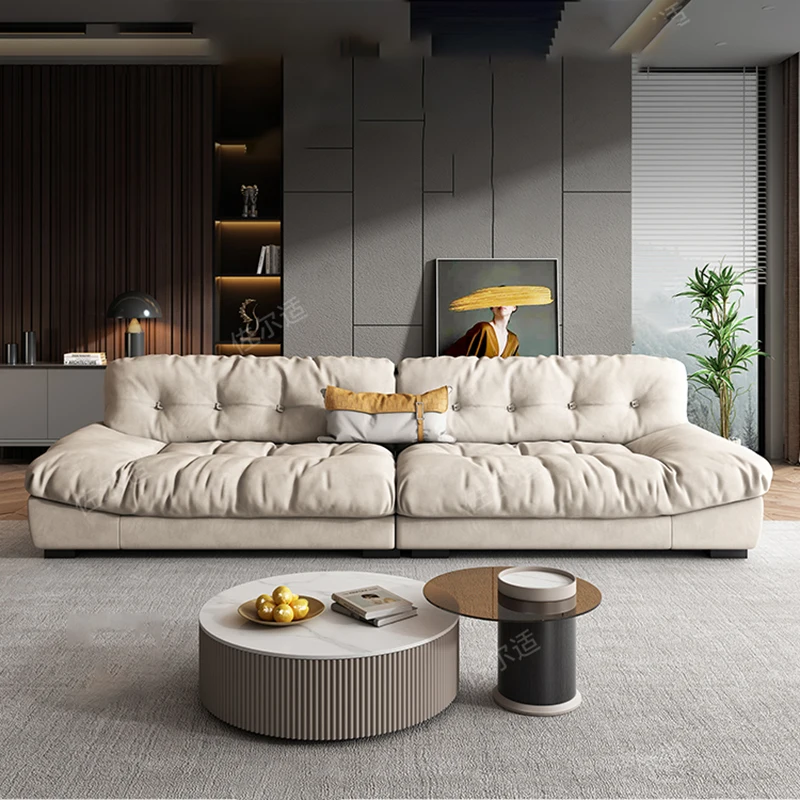 Luxury Living Room Fabric Sofa European Armchair 2 Seater Sectional Sofa Lounge Nordic Floor Muebles Para El Hogar Room Decor