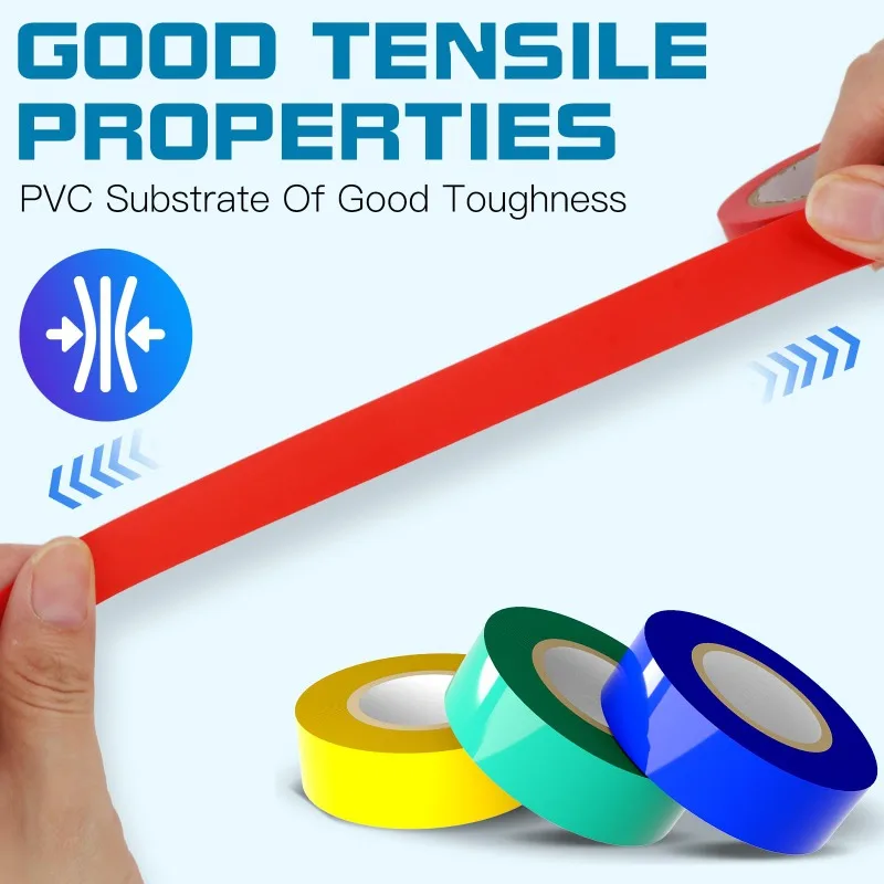 Flame Retardant Electrical Insulation Tape Strong Adhesive Wire Harness Tape for Electrical Wiring Waterproof Adhesive Tape