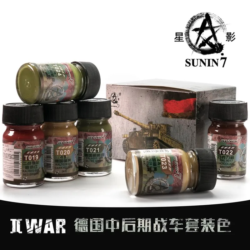 

Paint Pigment Oiliness Spray Coating German Mid to Late Stage Tank Set Colors Model Coloring XY-008 Military Model