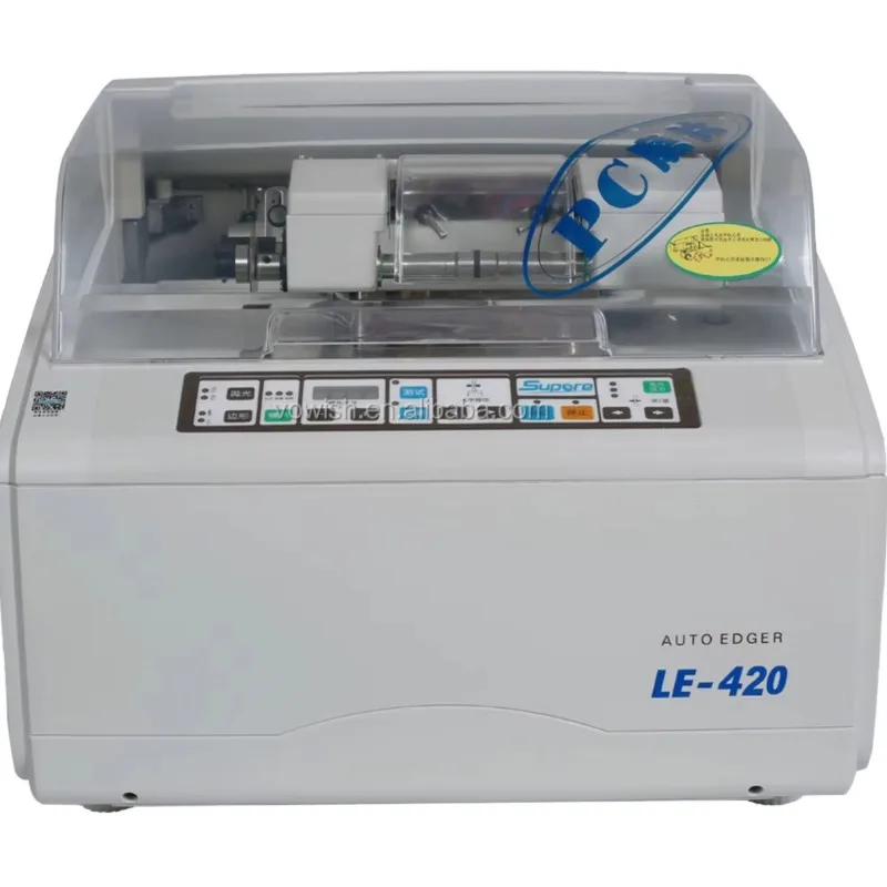 Auto Lens Edger LE-420 China Optical Cutting Machine for Glass Lenses 1-Year Warranty