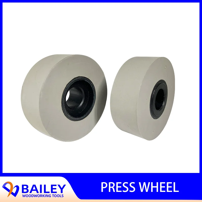 BAILEY-Roda de borracha para Arbor Machine, Roda de imprensa, Acessórios para ferramentas para madeira, 70x18mm x 25mm, 10 peças