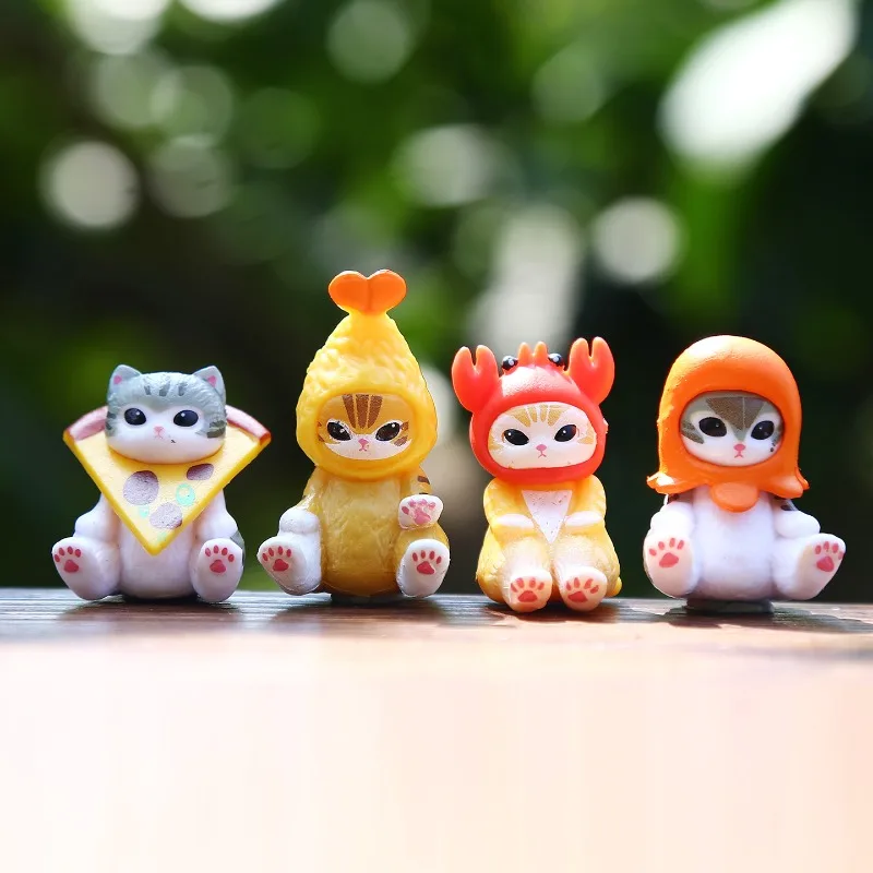 

Mofusand Cartoon Cat Mini Model Doll Cute Desktop Decoration Kid's Toy Christmas Birthday Gift