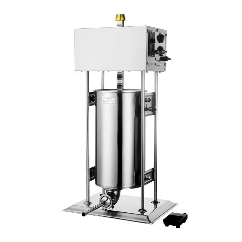 TE-30L جودة عالية الفولاذ المقاوم للصدأ التلقائي آلة ستوفير السجق الكهربائية محرك موثوق به المطاعم الفنادق محلات الغذاء اللحوم #1