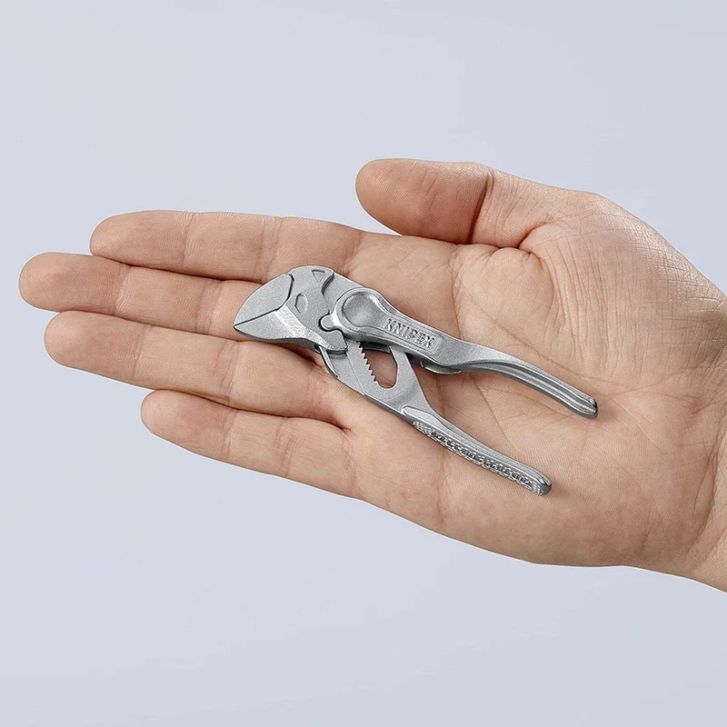 KNIPEX 86 04 100 Pliers Wrench XS 4\'\' Alloy Steel Chrome Plated Mini Plier Knipex Hand Tools