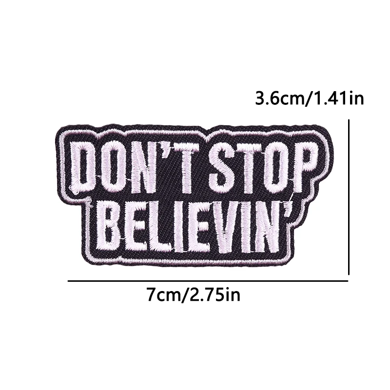 Witziger Slogan-Aufnäher zum Aufbügeln mit optimistischen Zitaten für Kleidung, Jacken, Hüte, positive Vibes, humorvolle Lifestyle-Dekoration – Detail 6