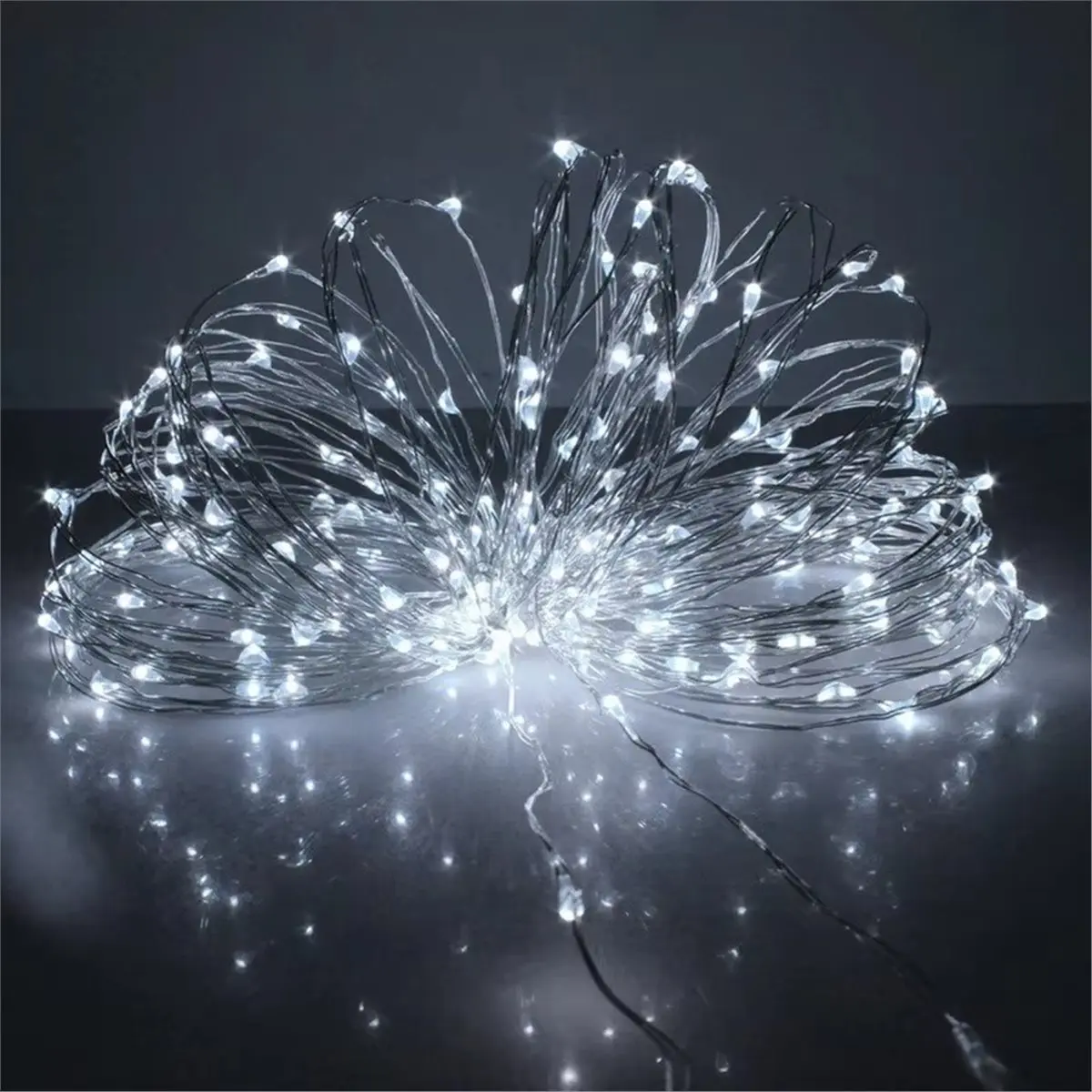 【HOT A88T】 LED Fairy Lights, Battery Operated String Lights LED Ultra Thin Copper Wire Fairy Lights for DIY Home White