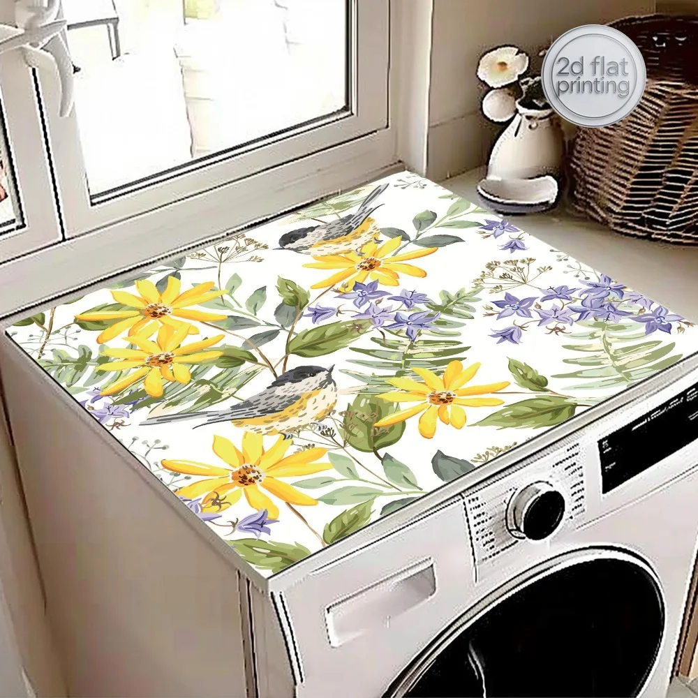 1pc Artificial Leather Drying Mat for Tableware, Suitable for Washing Machines