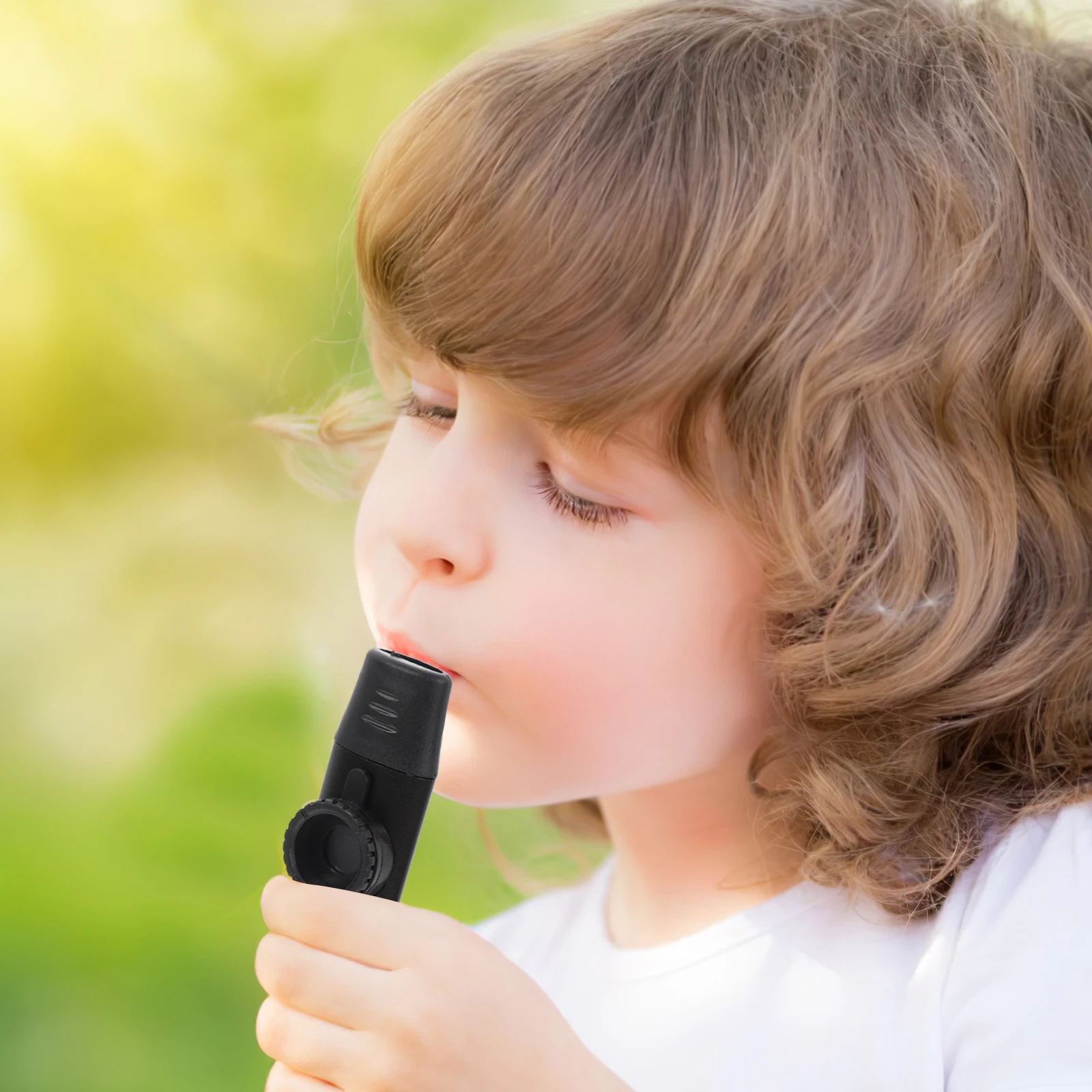 

Metal Kazoo Professional Kazoos Portable Instrument Musical Reliable Black Performance Child