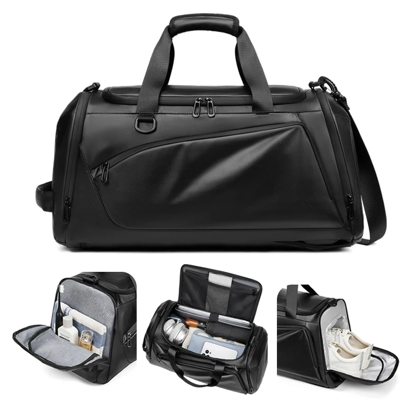 حقيبة ظهر رياضية للرجال للسفر، حقيبة كتف متعددة الوظائف، حقيبة يد للسباحة واللياقة البدنية، حقيبة ظهر للأعمال في الهواء الطلق لحقيبة الأحذية #2