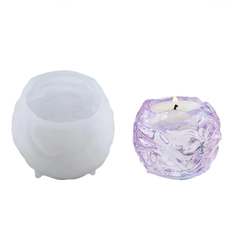 

Resin Moulds Tea Light Holder Molds Resin Epoxy Molds DIY Hand-Making Gadgets