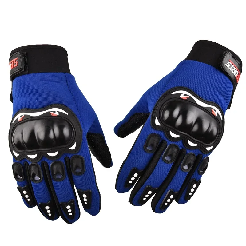 Guantes de motociclismo protección de articulaciones ciclismo Fitness al aire libre medio dedo carcasa dura