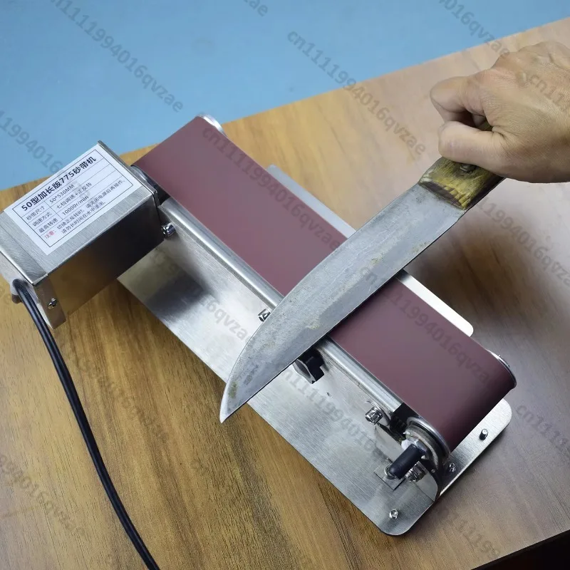 Industrial Water-cooled Stainless Steel Knife Belt Sharpener Automatic Electric Grinder DIY Grade