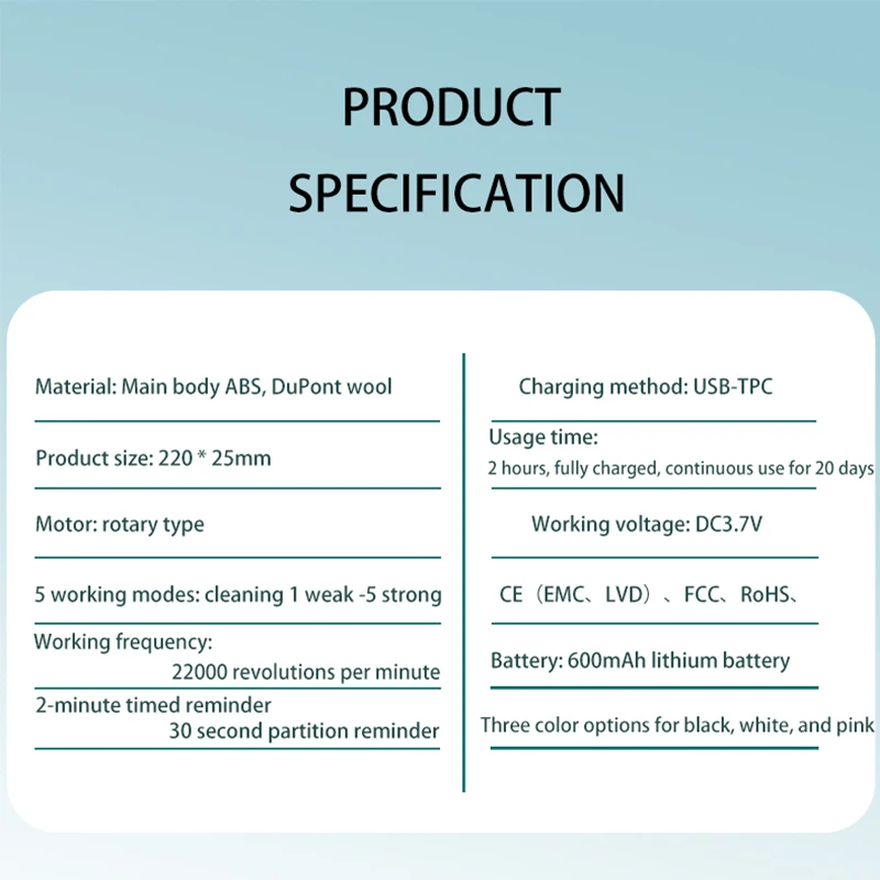 2 шт., новинка, вращающаяся на 2025 электрическая зубная щетка с таймером для взрослых, 6 режимов, USB-зарядное устройство, перезаряжаемые зубные щетки, набор сменных насадок