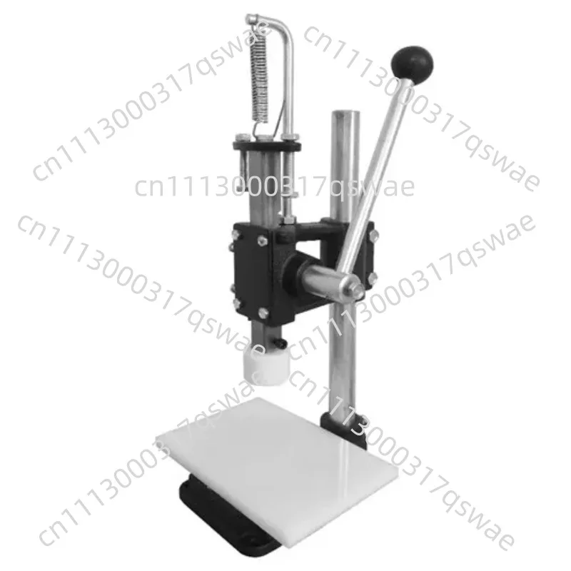 Mini Manual Press Machine, Hand Punch Press Die Cutting Punching Silent Leather Stamping Tool
