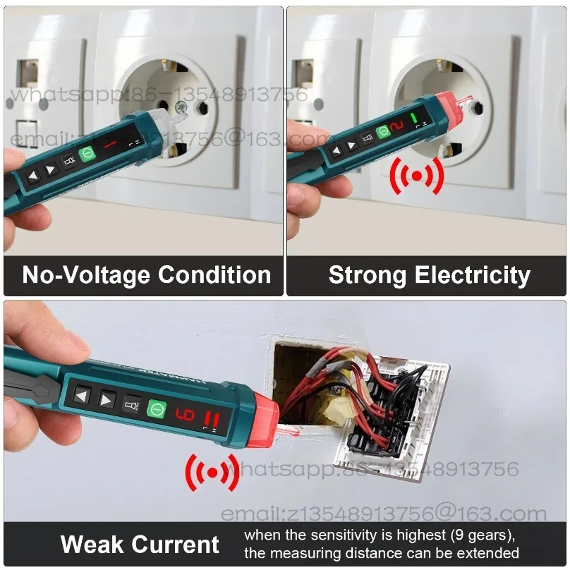 Intelligent tester pen Non-contact induction pen Electrical special high-precision multi-function