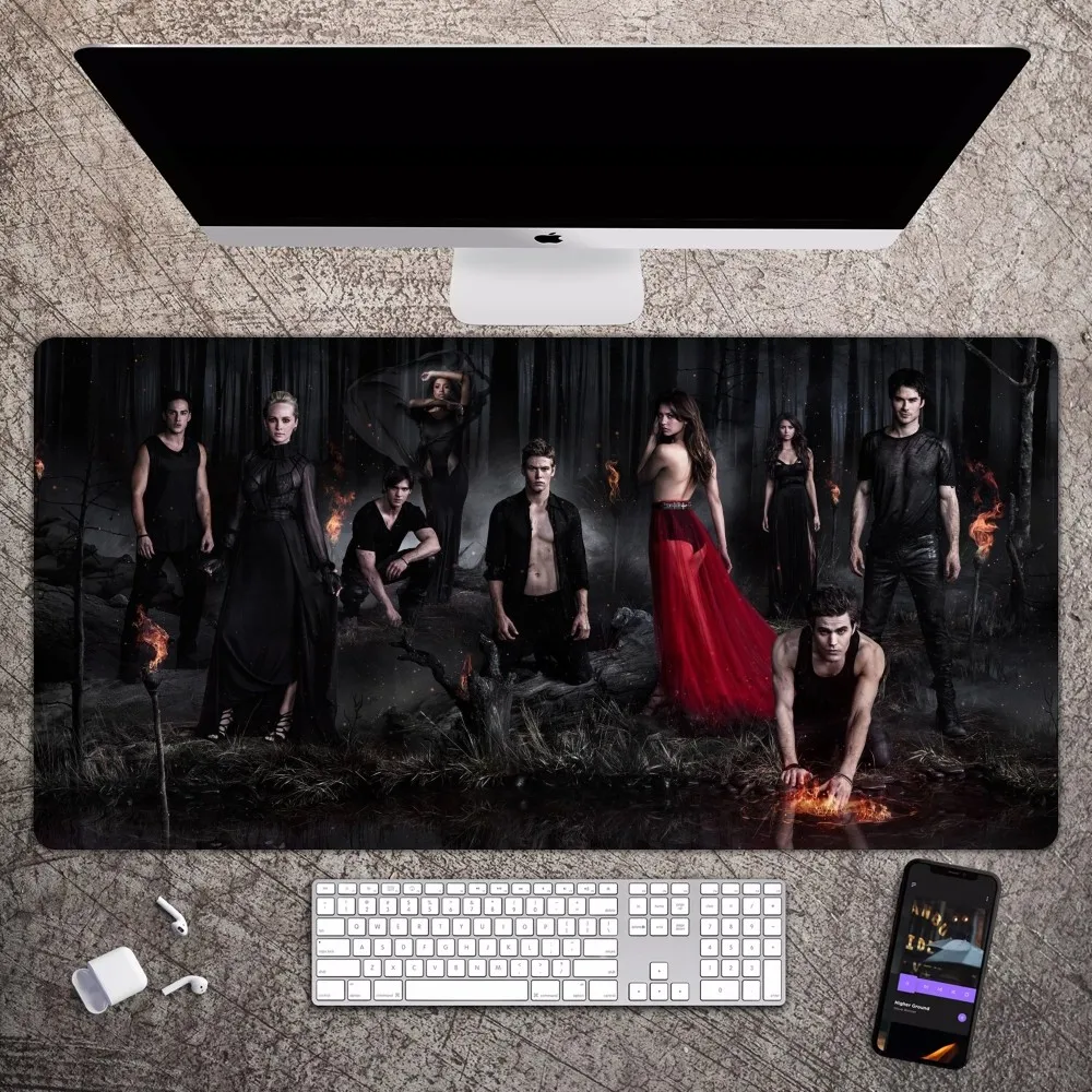 The Vampire Diaries Mousepad Large Gaming Compute Gamer PC Keyboard Mouse Mat