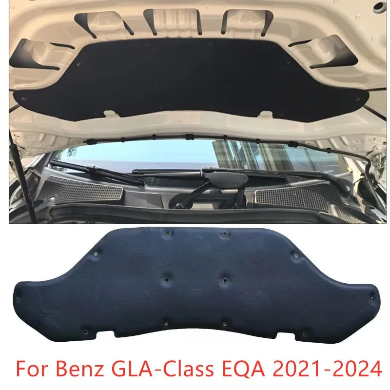 

1X Hood Engine Sound Insulation Pad Heat Shield Car For Benz GLA-Class 2021-2024