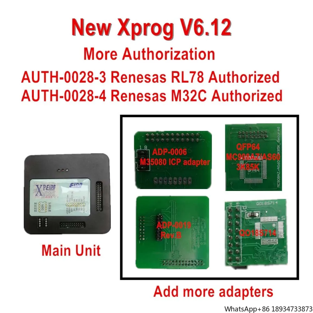 Xprog V6.12 XPROG-M ECU Programmer With USB Dongle