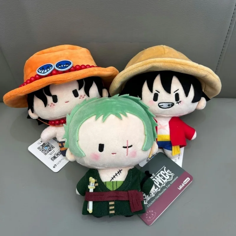 

Плюшевые игрушки BEMOE Bilibili: Луффи, Зоро, Эйс, Чоппер, Санджи — мягкие коллекционные аниме-фигурки, подарок для фанатов аниме.