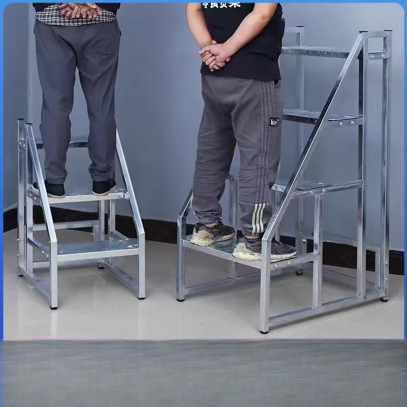 

Industrial Ladder Mobile Warehouse Supermarket Climbing Step Ladder Pedal Step Ladder Pedal