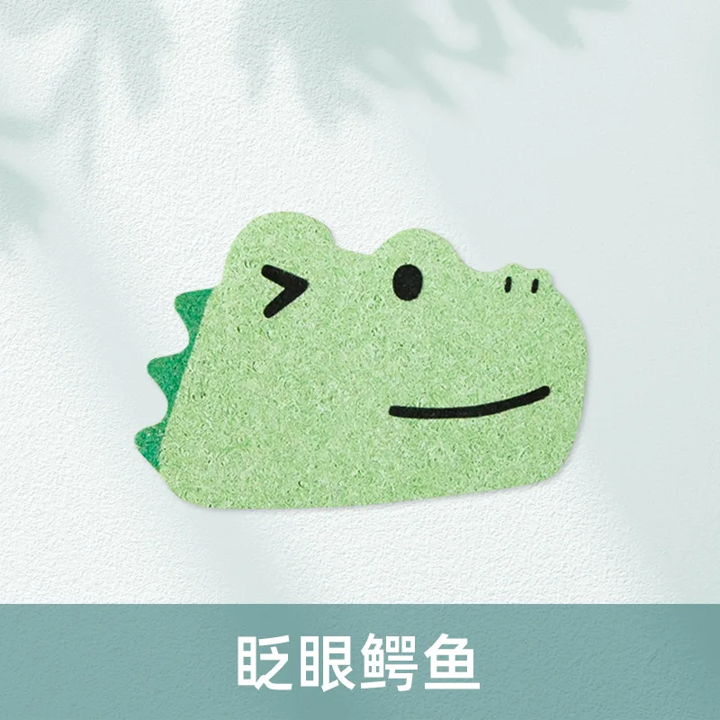 

4 шт. губка для купания животных, губки в форме слона, милые сжатые целлюлозы, хлопок, компрессионный детский скруббер