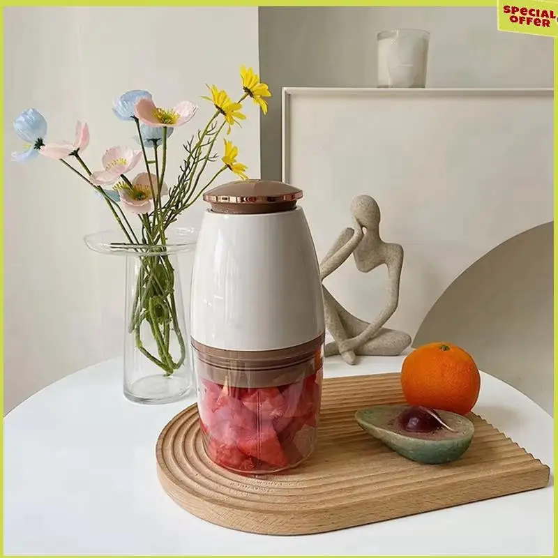 A34R Household Electric Meat Grinder Juicer,Rice Paste Meat Grinder,Multifunctional Processing Mixer,EV AC 220V EU Plug