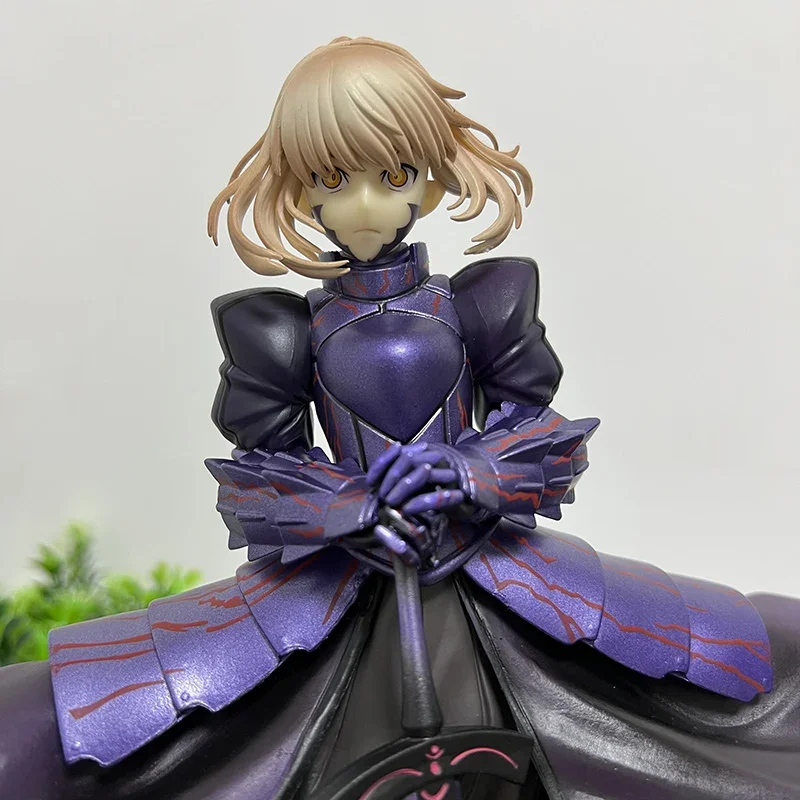 25cm Movie Fate/stay night Anime Figure Saber Alter Action Figure Heaven\'s Feel Saber Altria Pendragon Figurine Model Toys Gifts