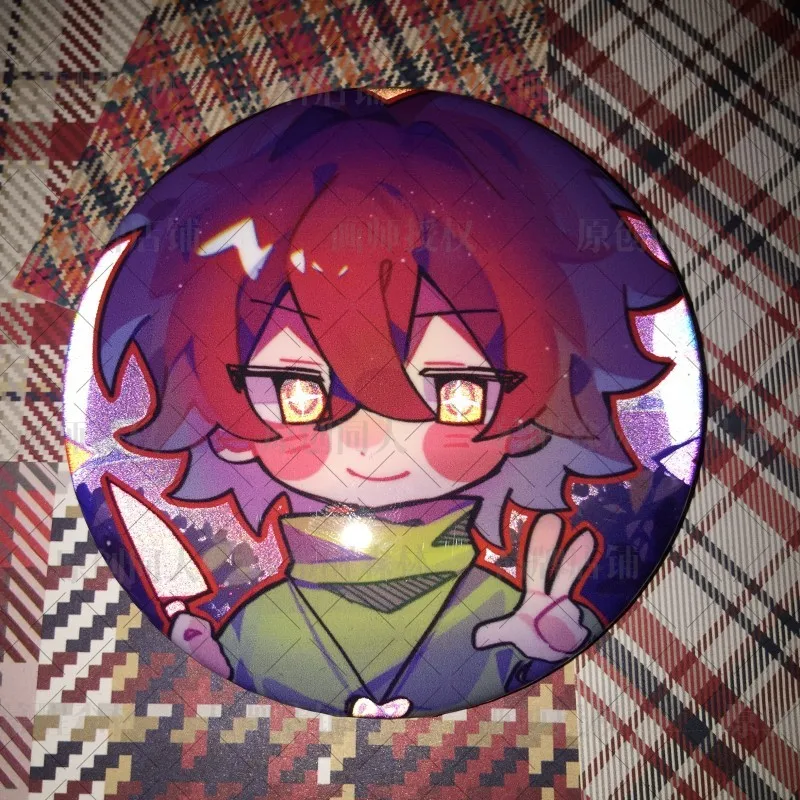 

Игровая легенда под персонажем Frisk Sans, значок, украшение для сумки AU, подарок на день рождения, аксессуары для выставки в стиле комиксов, украшения для вечеринок