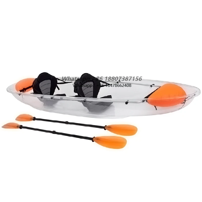 

Transparent Kayak Canoe 2 Person Kayak Fishing Motor Kayak Pedal Boat