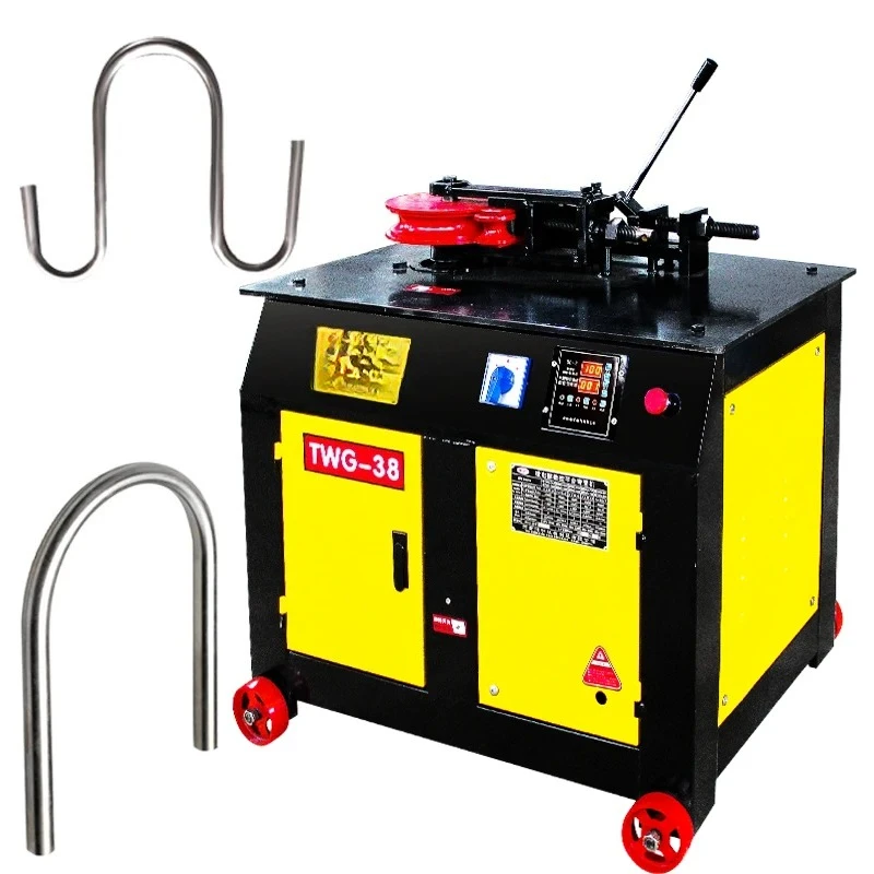 Cheap 25mm 38mm 45mm 51mm 60mm 76mm Stainless Steel square Pipe and Tube Bender Round Pipe Bending Machine for Stair Handrail