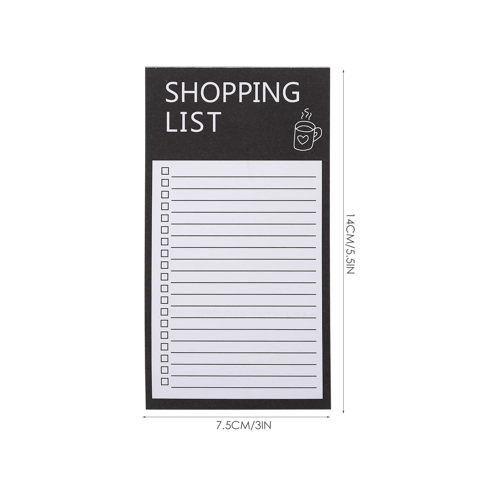 Imagem -06 - Conveniente Shopping List Planner Notepad Magnetic Sticky Notes Geladeira Mercearia Planning Pad Lista Livros