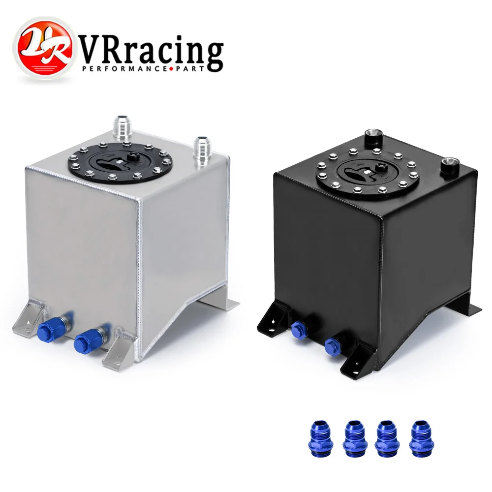 VR - 2.5 Gallon 10L Aluminum Race Drift Fuel Cell Tank Fuel Surge Tank Without Level Sender VR-TK13