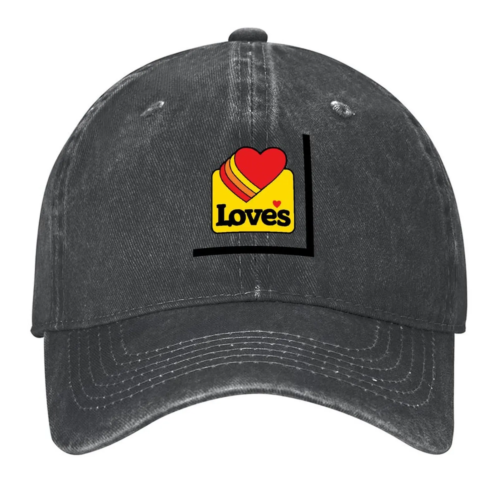 

Женская бейсболка Loves Truck Stop, брендовая мужская кепка, шляпа для гольфа в стиле аниме, мужские забавные шапки, мужские и женские