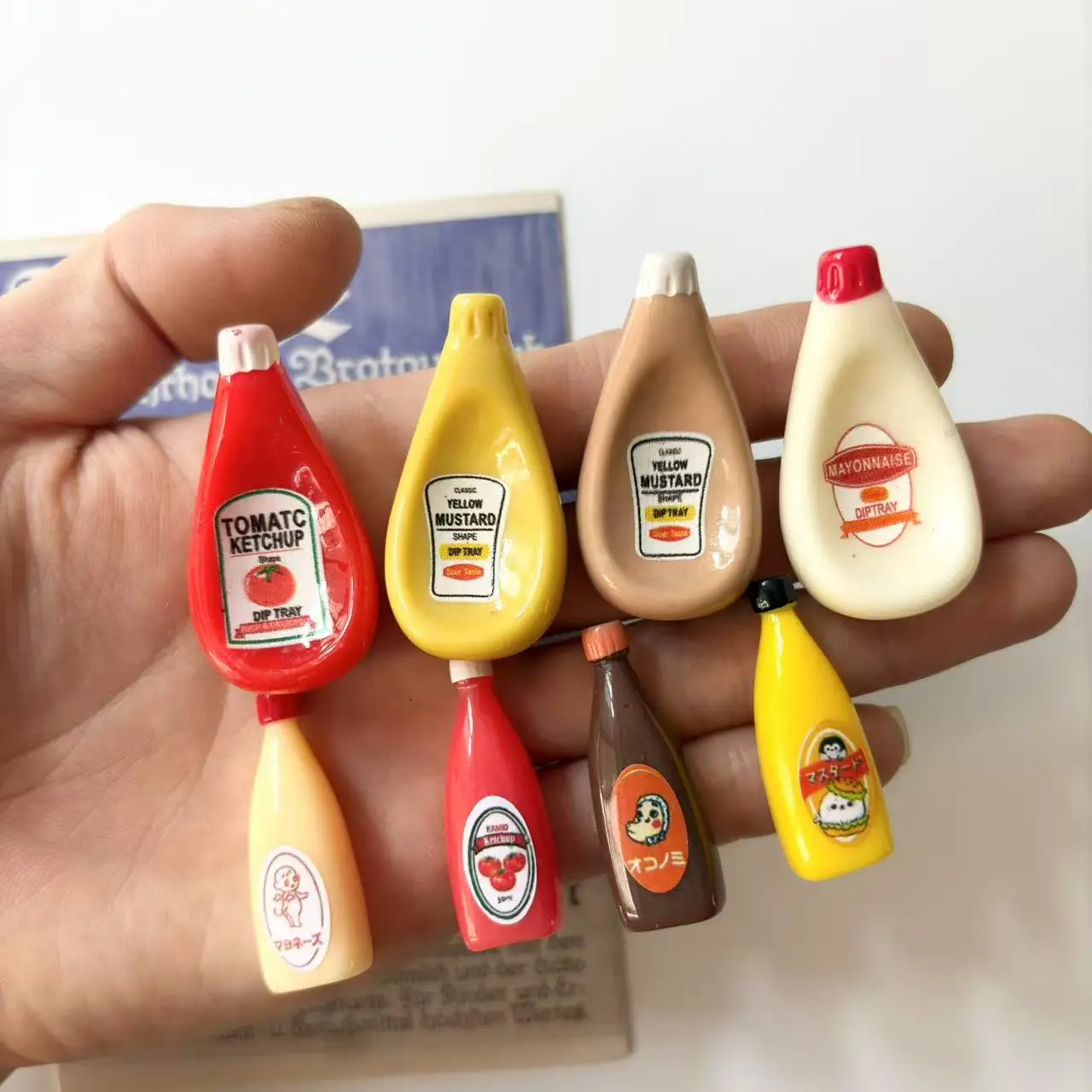 Imán para refrigerador con botella de ketchup de imitación creativa de gran tamaño, bonito regalo magnético para decoración del hogar para todos