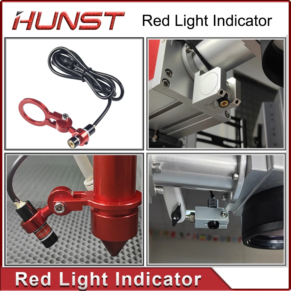 Imagem -06 - Hunst-vermelho Pontilhado Feixe de Luz 650nm 5v 10mw Módulo Laser Ajustável Infravermelho Localizador & Adaptador para Marcação de Fibra ou Máquina de Corte