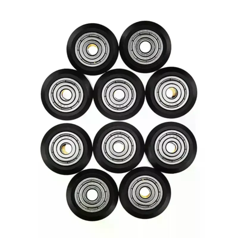 

Plastic Big Small Wheel With Bearing Idler V-Slot Aluminum Profile Pulley For 3D Printer