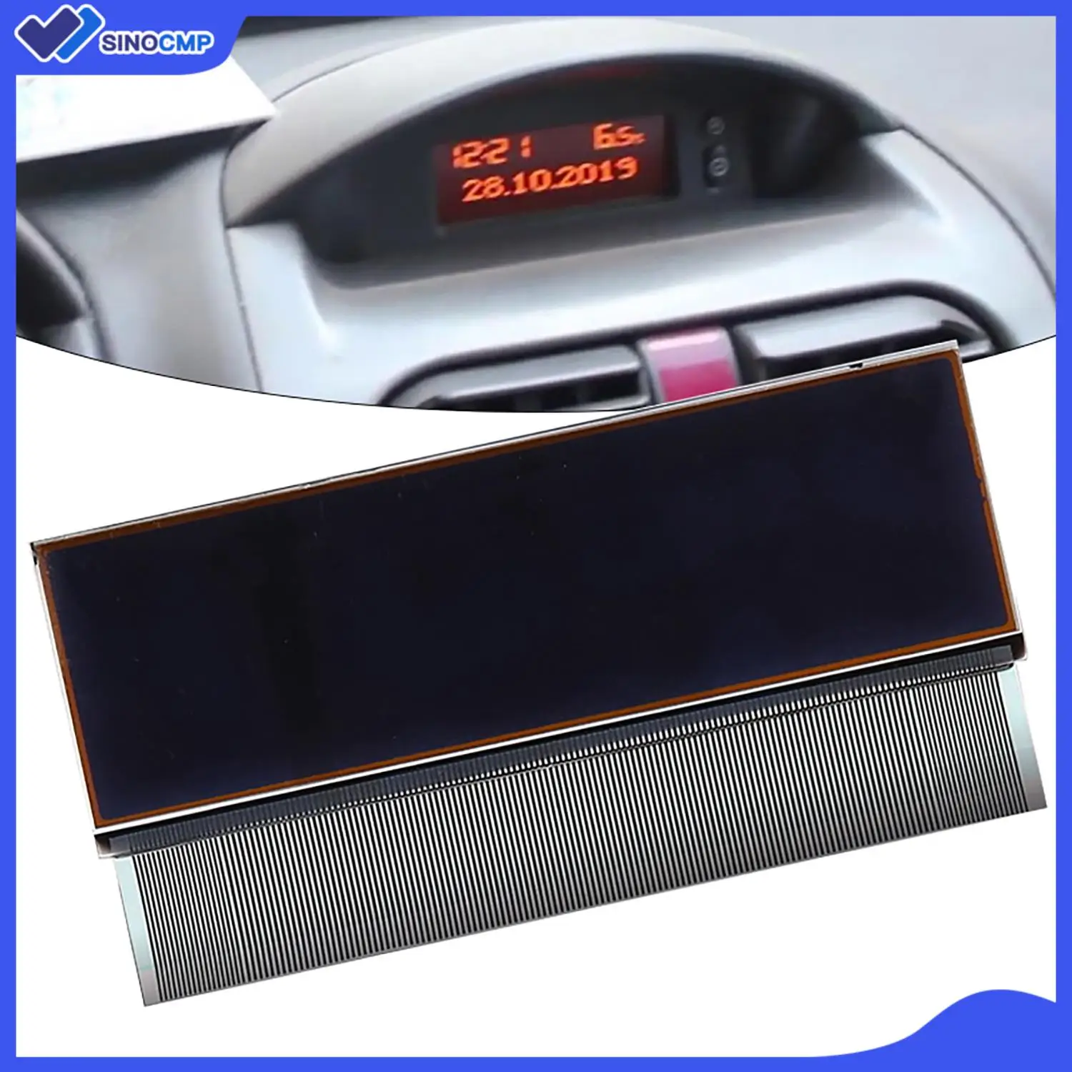 

Car LCD Screen 5.0Inch In-Dash Central Navigation Display for Peugeot 206 307 Citroen C5 Xsara Picasso with Stable Performance