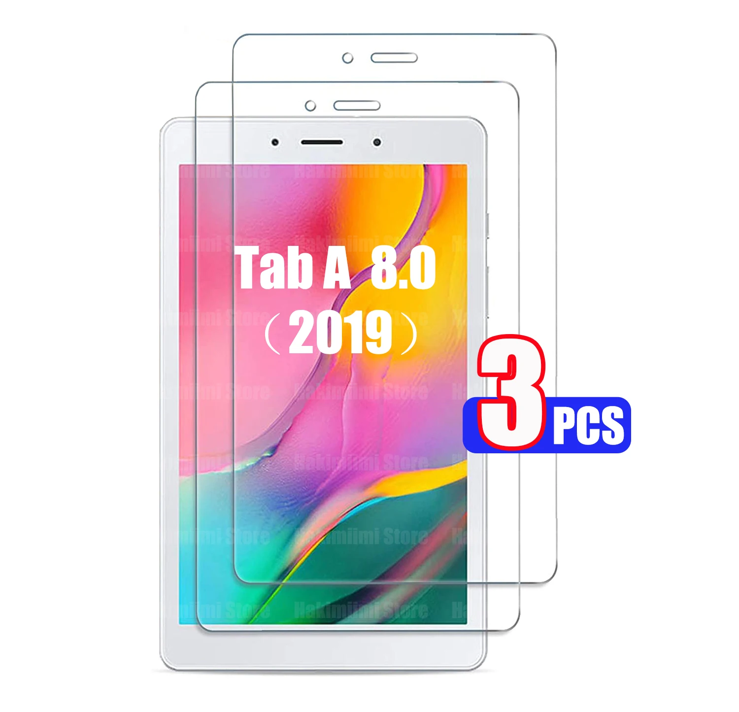 For Samsung Galaxy Tab A 8.0 2019 8.0 inch Screen Protector SM-T290 SM-T295 Tempered Glass Film for 8.0