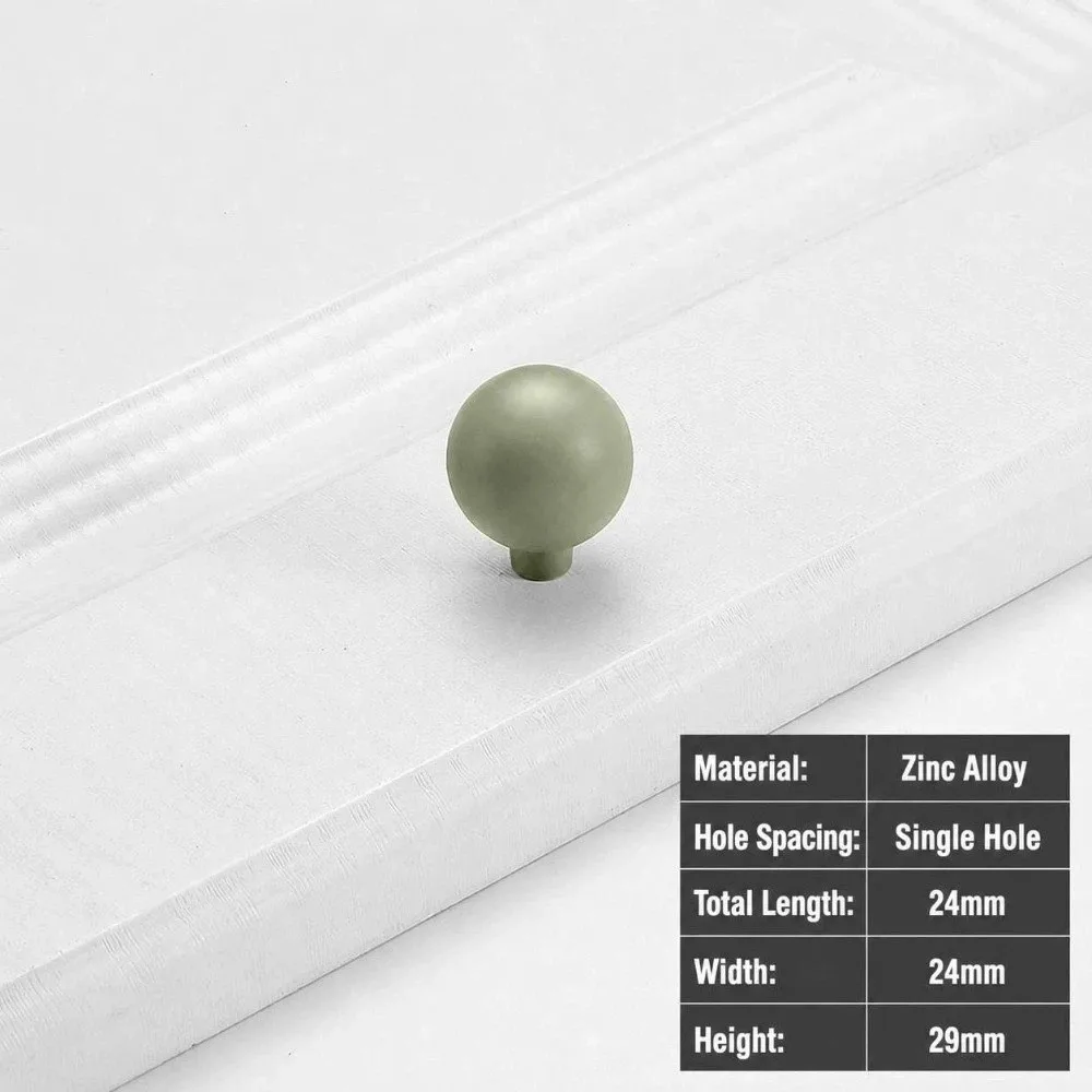Zinc Alloy Cabinet Door Handle Colorful Baking Paint Finish Drawer Knobs Surface Treatment Versatile Wardrobe Handle